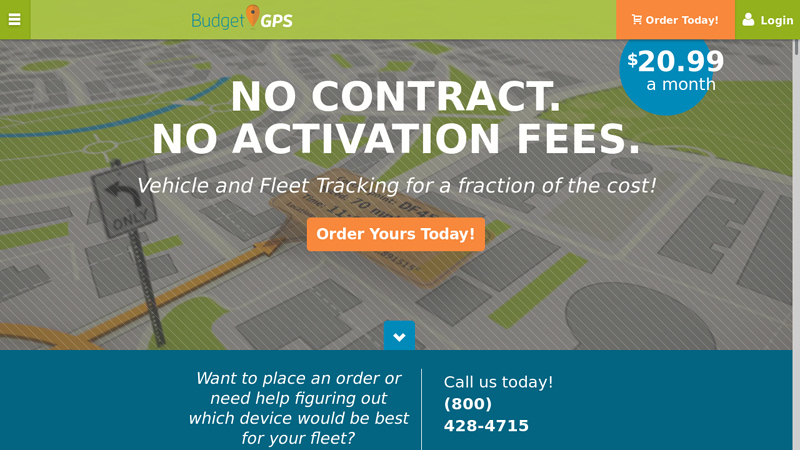 No Contract GPS - BudgetGPS Low Cost GPS Fleet Tracking