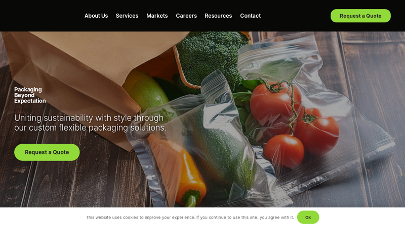 Custom Printed Flexible Packaging Manufacturer in BC