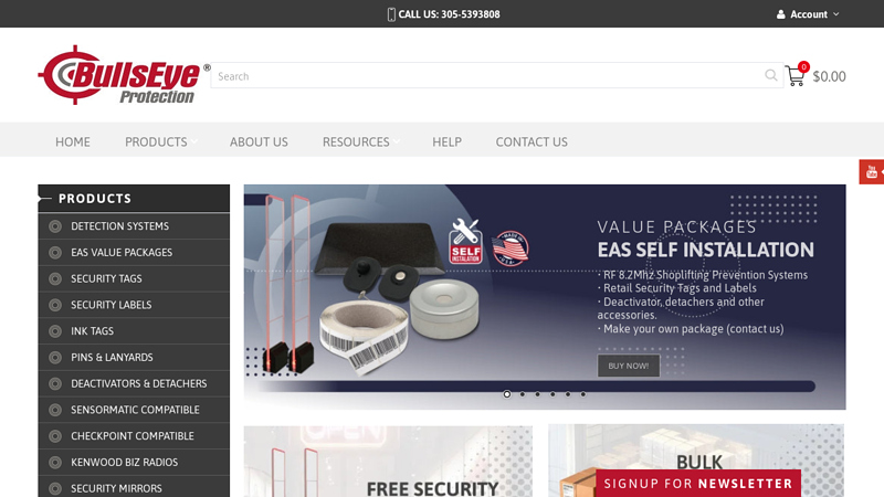 Bullseye Protection - Loss Prevention and Merchandising Solutions C BullsEye Protection