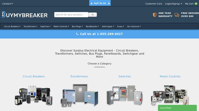 New, Used, Reconditioned and Obsolete Circuit Breakers | Surplus Electrical Equipment