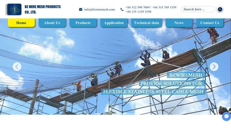 Metal Wire Mesh Products for Industry, Architectures, Stainless Steel Wire MeshBZ Wire Mesh