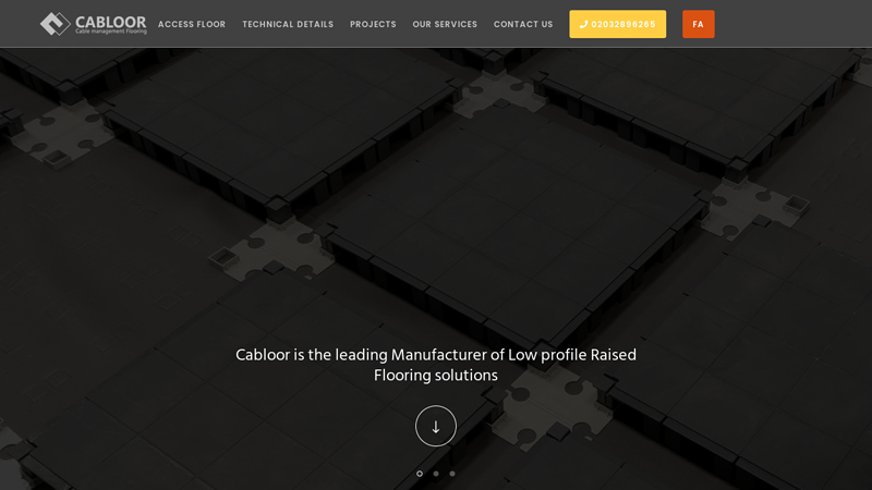 Cabloor Raised Access Floor, Cable Management Flooring