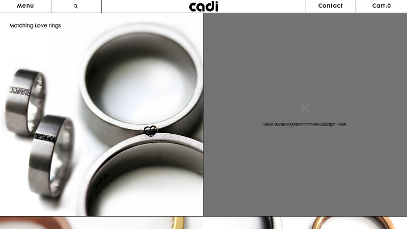 Cadi Jewelry- custom matching promise and wedding rings for couples