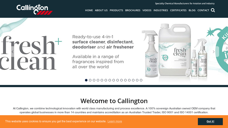 Callington Haven, Aviation Maintenance Chemical Manufacturers, Welding Chemicals, Metalworking Fluids
