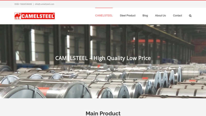 Prepainted Galvanized Steel Coil - China PPGI Supplier - CAMELSTEEL