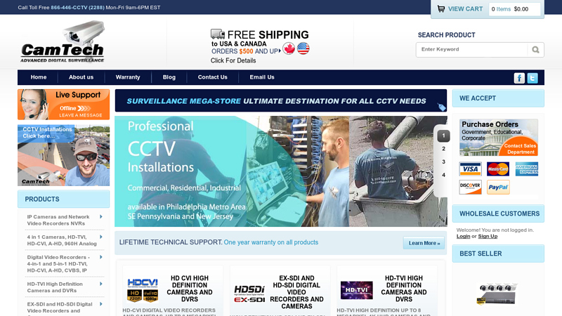 Camera Systems, CCTV Tools, Cameras, Commercial and Home Surveillance
