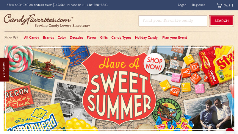 Wholesale & Bulk Candy Store - Candy Favorites