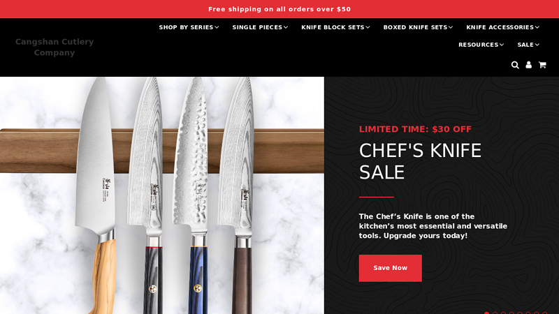 Cangshan Cutlery | Main C Cangshan Cutlery Company