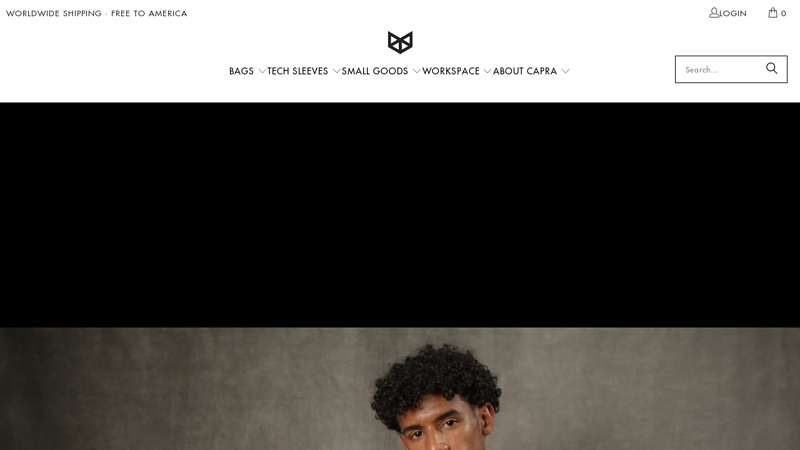 Capra Leather | Handmade Backpacks, Tech Gear Bags & Sleeves for Men