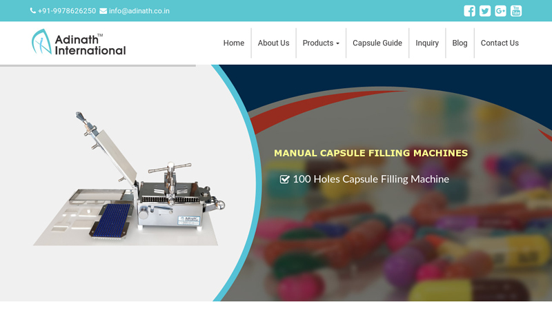 Capsule Filling Machine Manufacturers India, Capsule Machines