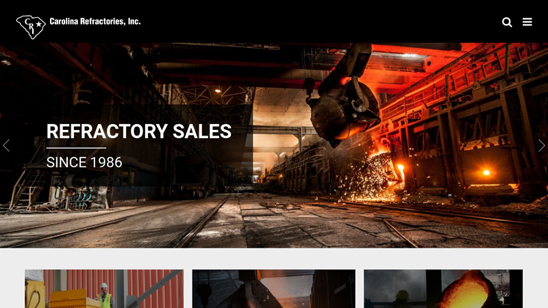 Home Page | Carolina Refractories, Inc.
