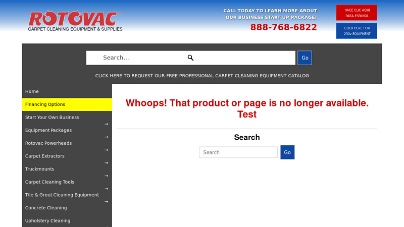 Carpet Cleaning Equipment, Tools, Machines - Rotovac