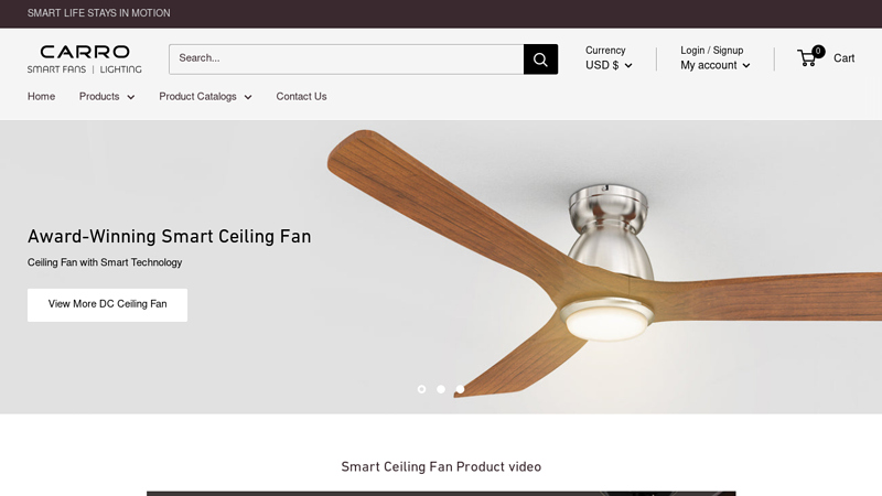 Carro USA Inc. - Smart Ceiling Fans & Lighting