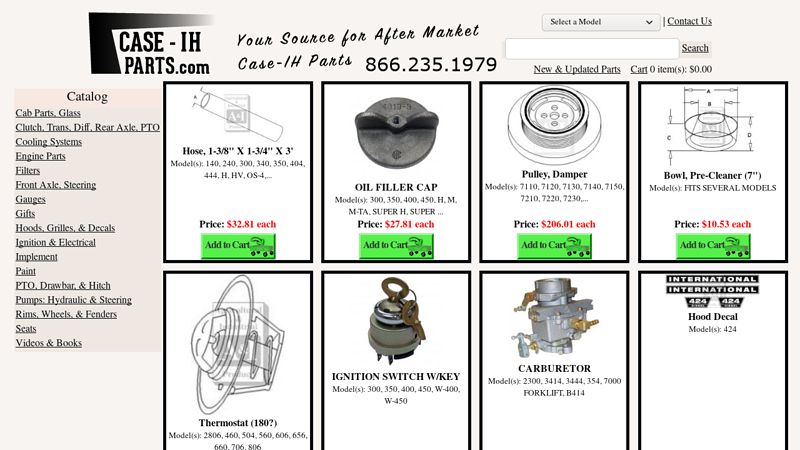 Case IH Parts - Case IH Tractor Parts