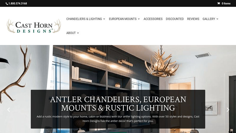 Antler Chandeliers & Rustic Lighting - Cast Horn Designs