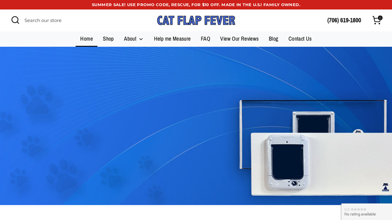 Cat Door Window Insert. Made with solid PVC base and locking flap. C Cat Flap Fever Industries