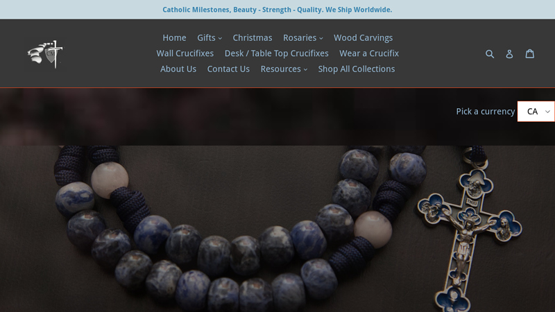 Catholic Milestones Paracord Rosaries and Catholic Gifts C CatholicMilestones
