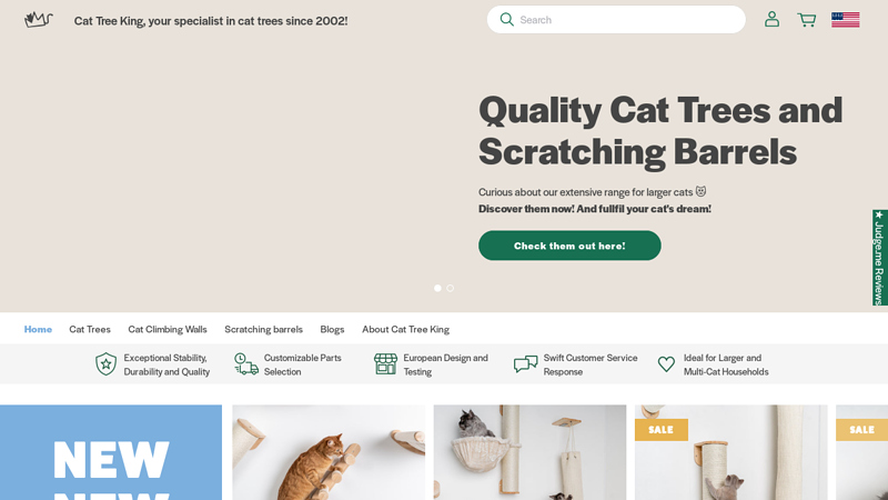 Cat Trees, Towers & Scratching Posts | Cat Tree King