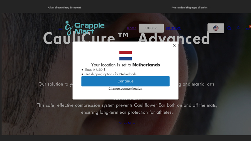 Caulicure - Cauliflower Ear Prevention and Management Solution