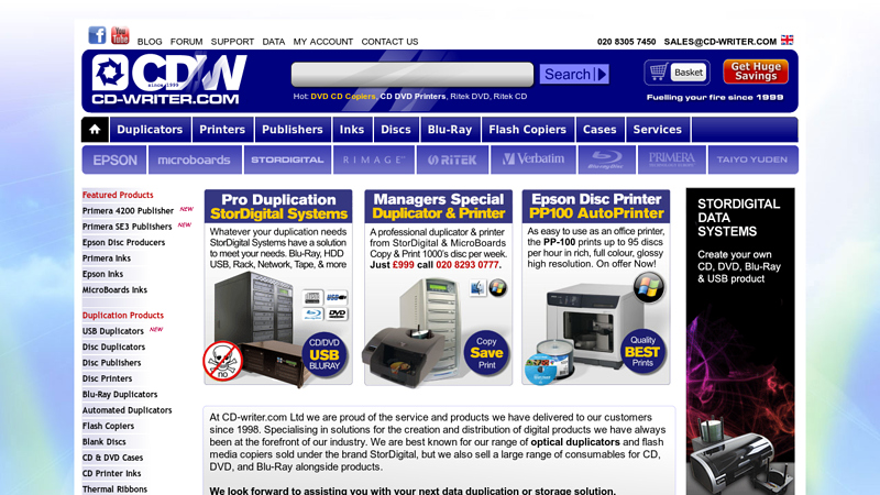 DVD Duplicator, DVD Copier, Blu-Ray Duplicator, CD Duplicators, CD Printer, Disc Publisher, UK, Flash Drive Duplicator, Blu-Ray, USB Copiers