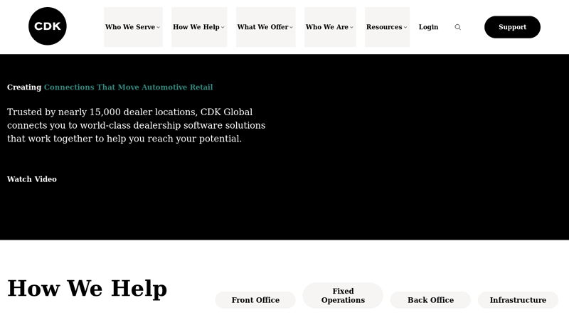 CDK Global: Homepage