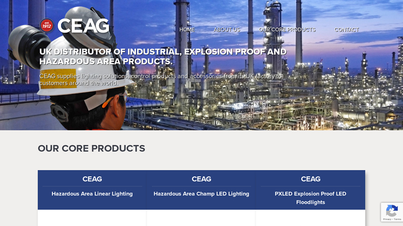 CEAG Lighting - Industrial & ex proof lighting & LUMAX branded light bulbs