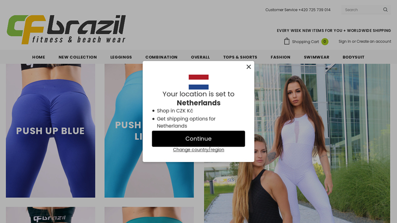 CFBrazil, Sport, Dance, fitness Wear Best of Brazilian Quality in EU C CF Brazil Wear - Lancef Group s.r.o.
