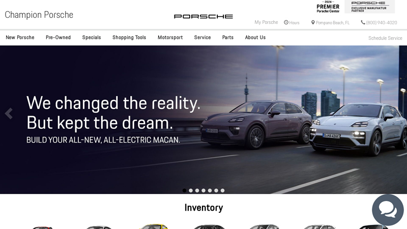Porsche Center Pompano Beach FL | Used Cars Champion Porsche
