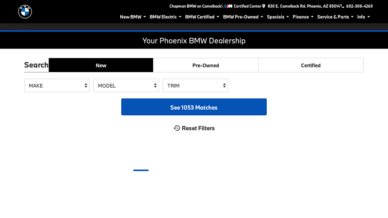 BMW Dealer in Phoenix, AZ - Chapman BMW on Camelback