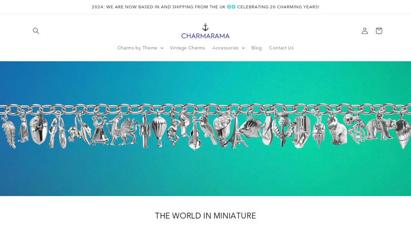 Charmarama Sterling Silver and Gold Charms Vintage and New