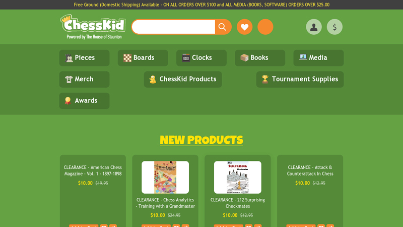ChessKid Shop: Buy Quality Chess Supplies - ChessKid Shop