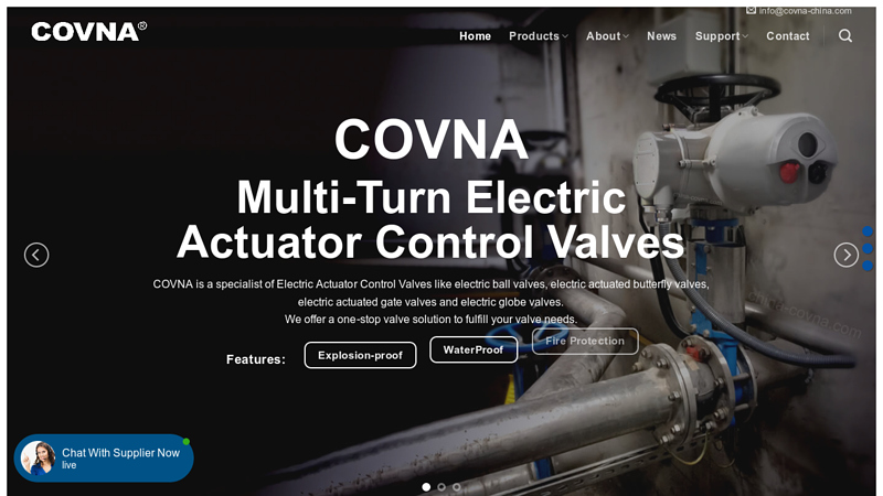 Actuator Control Valves Manufacturer - China COVNA Official Site