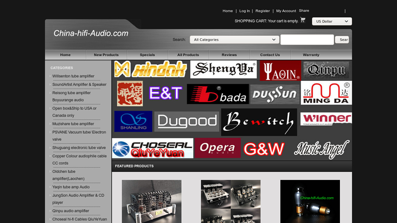 China-hifi-Audio Tube Amplifier online store, Willsenton, Boyuurange Reisong, SoundArtist, Yaqin audiophile valve amp, hi-fi Cables for sale