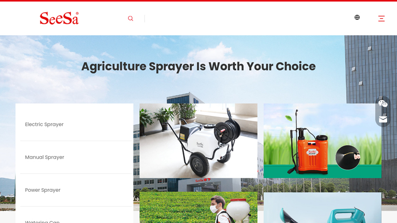 Your Agriculture Sprayer Experts-Seesa
