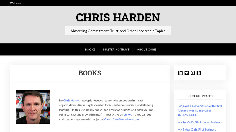 Books - Chris Harden
