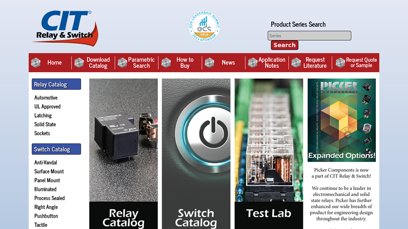 CIT Relay & Switch - Illuminated (LED) switches, pushbutton and many other relay and switch products.