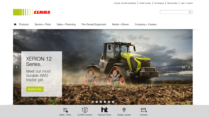 CLAAS of America | Precision Agricultural Equipment and Technologies | CLAAS