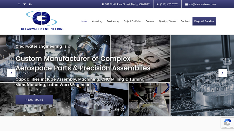 CNC Machined Precision Parts | Clearwater Engineering