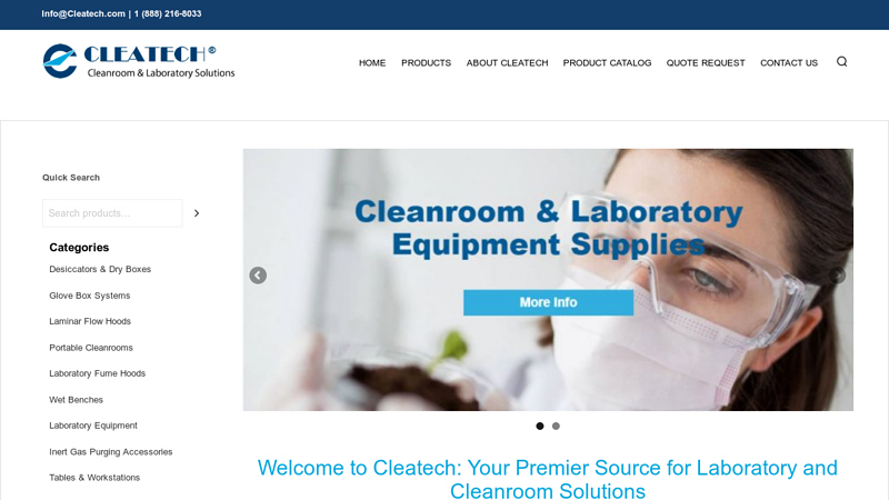 Your Trusted Source for Cleanroom & Laboratory Equipment