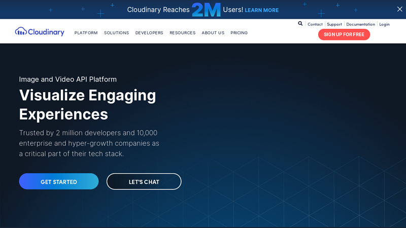 Image and Video Upload, Storage, Optimization and CDN