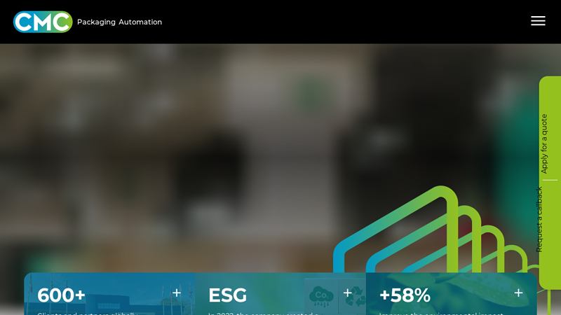 CMC Packaging Automation - Smart solutions for sustainable packaging
