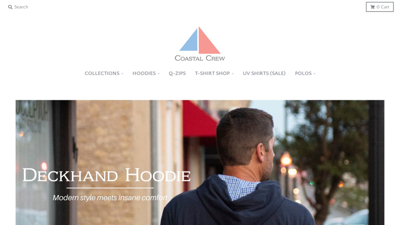 Coastal Crew | Preppy Hoodies, Polos, UV Gear and more