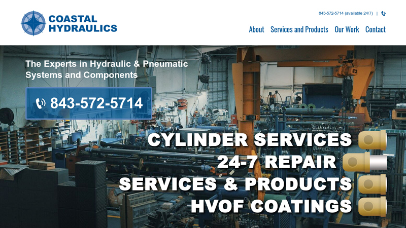 Coastal Hydraulics - Experts in Hydraulic & Pneumatic Systems