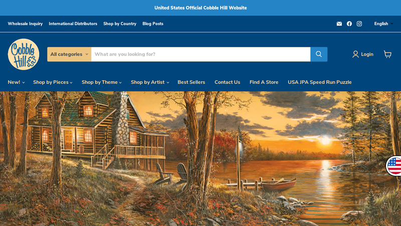 Cobble Hill Puzzles Official USA Store  USA Cobble Hill Puzzles