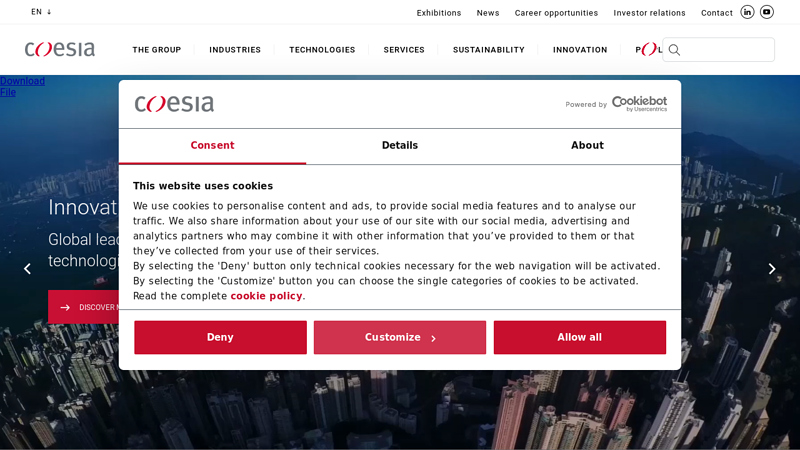 Coesia: Industrial and Packaging Solutions | Coesia