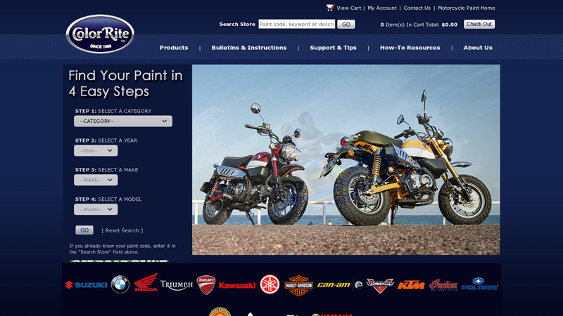 ColorRite Motorcycle Paint
