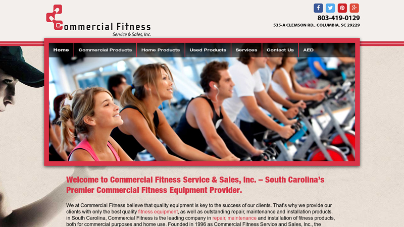 Commercial Fitness Service & Sales, Inc. | Columbia SCCommercial Fitness Service & Sales Inc.