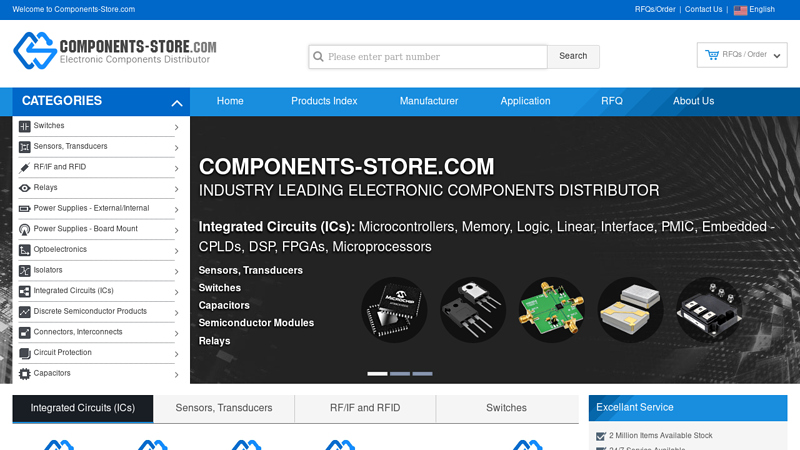 Electronic Components Distributor | Components-Store.com