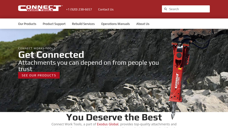 Construction & Demolition Attachments | Connect Work Tools