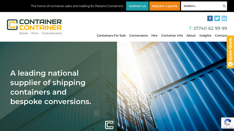 New and Used Shipping Container sales in the UK, Conversion specialists